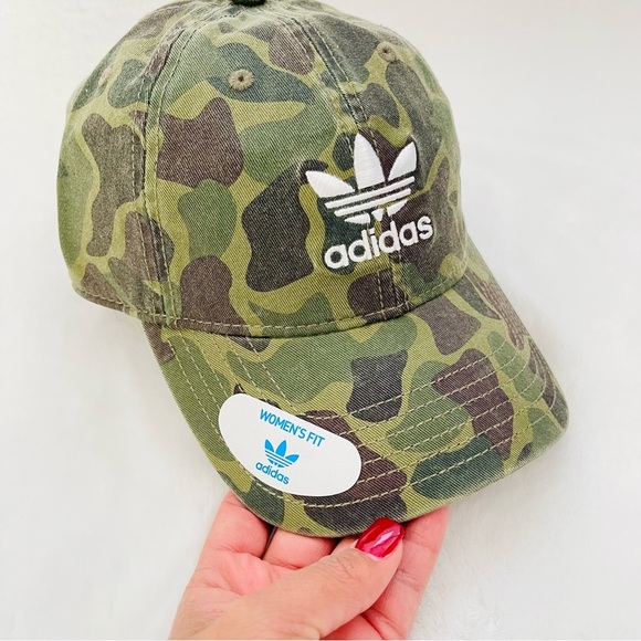 Adidas| Womens Adidas Camo Print relaxed Hat - Picture 3 of 5